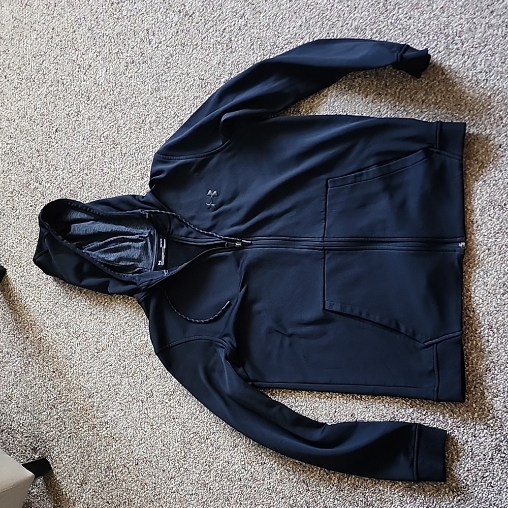 Under armour black zip up brand new without tags